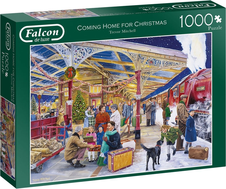 Falcon Coming Home for Christmas Puzzel 1000 Stukjes