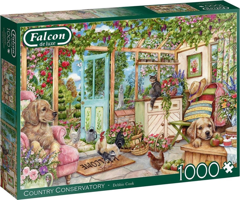 Falcon Country Conservatory Puzzel 1000 Stukjes