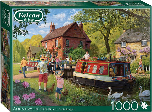 Falcon Countryside Locks Puzzel 1000 Stukjes