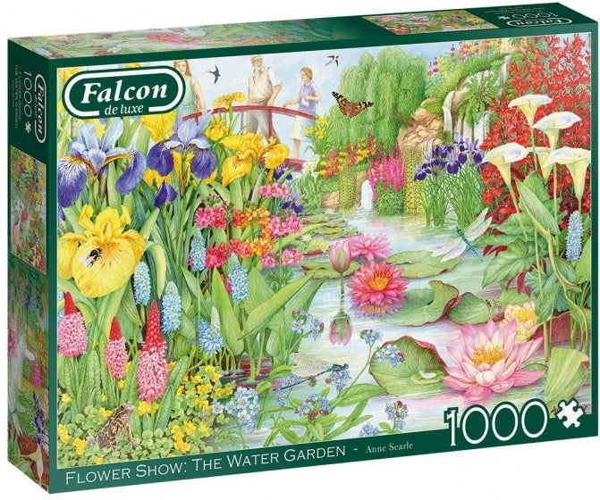 Falcon Flower Show: The Water Garden Puzzel 1000 Stukjes