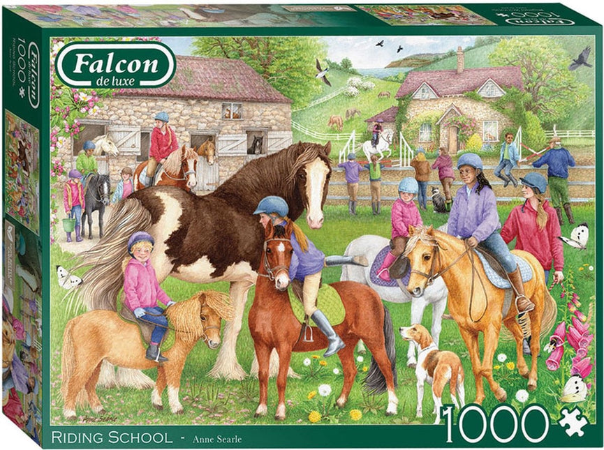 Falcon Riding School Puzzel 1000 Stukjes