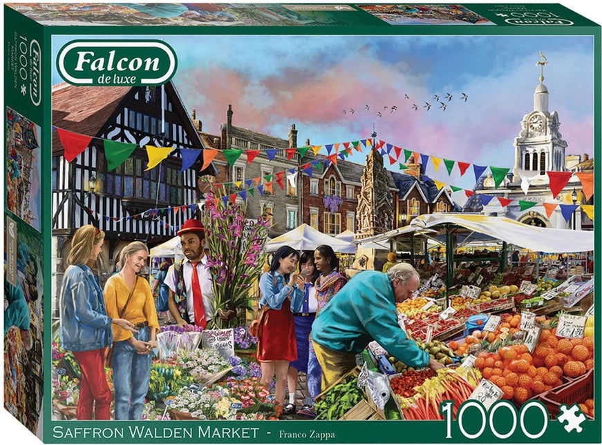 Falcon Saffron Walden Market Puzzel 1000 Stukjes
