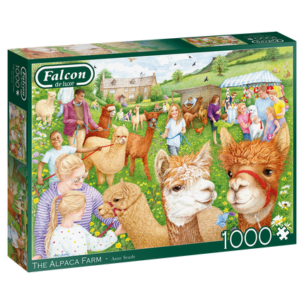 Falcon The Alpaca Farm Puzzel 1000 Stukjes