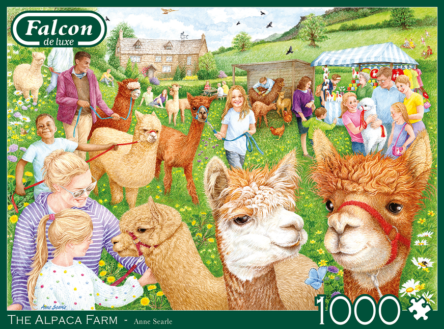 Falcon The Alpaca Farm Puzzel 1000 Stukjes