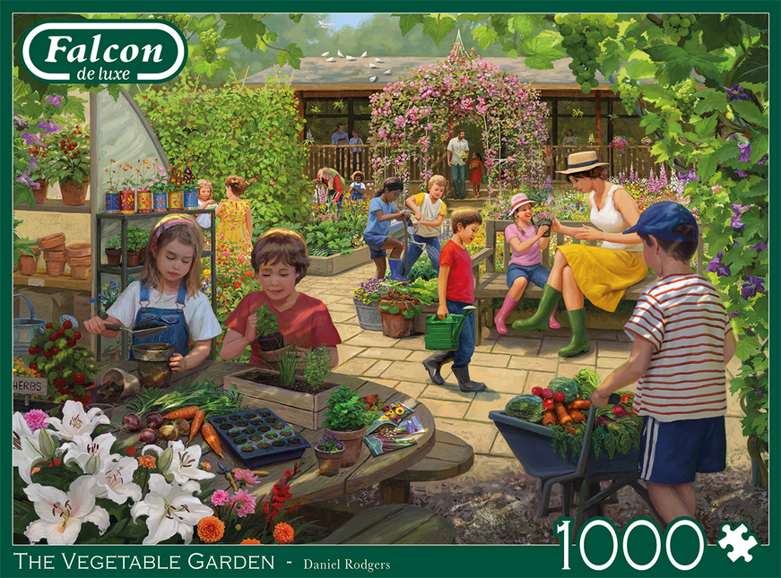 Falcon The Vegetable Garden Puzzel 1000 Stukjes
