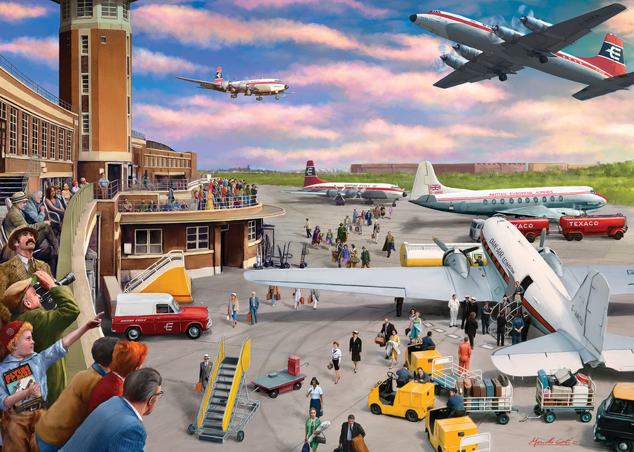 Falcon The Viewing Platform Puzzel 1000 stukjes