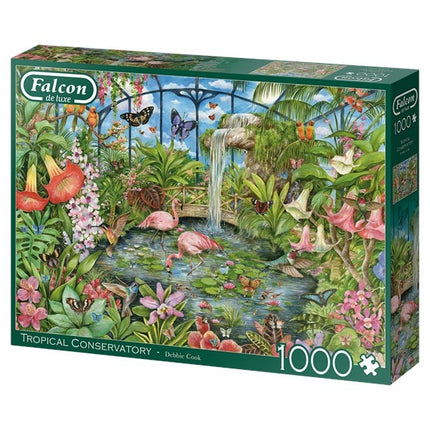Falcon Tropical Conservatory Puzzel 1000 Stukjes