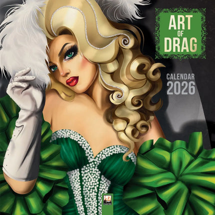 Flame Tree Art of Drag Kalender 2026