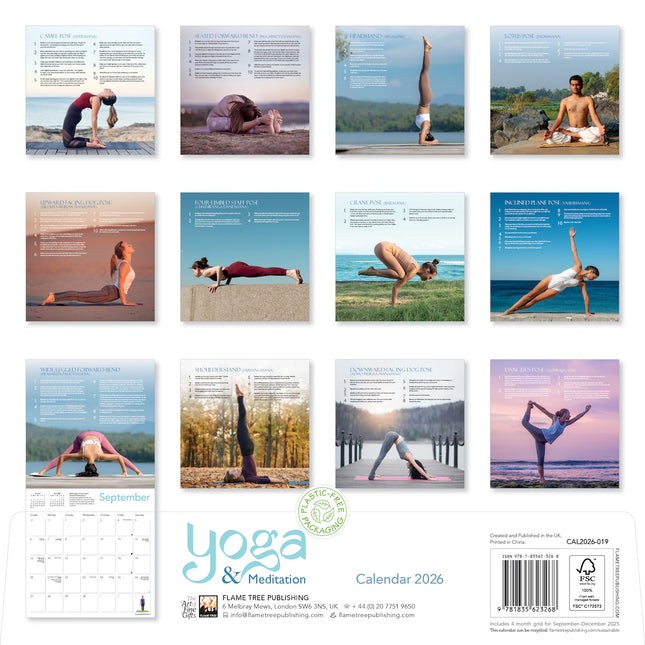 Flame Tree Yoga and Meditation Kalender 2026