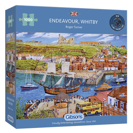 Gibsons Endeavour, Whitby Puzzel 1000 Stukjes