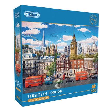 Gibsons Streets of London Puzzel 500 Stukjes