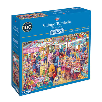 Gibsons Village Tombola Puzzel 1000 Stukjes