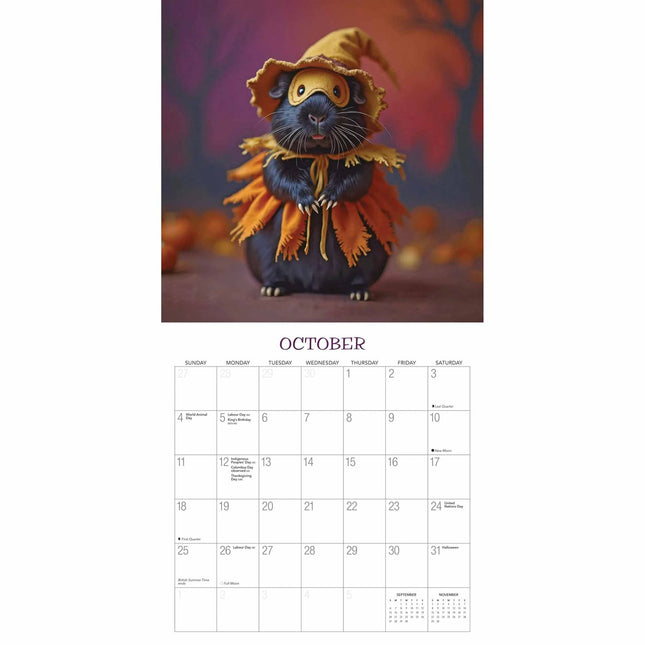 Gladstone Media Cavia Rules Kalender 2026