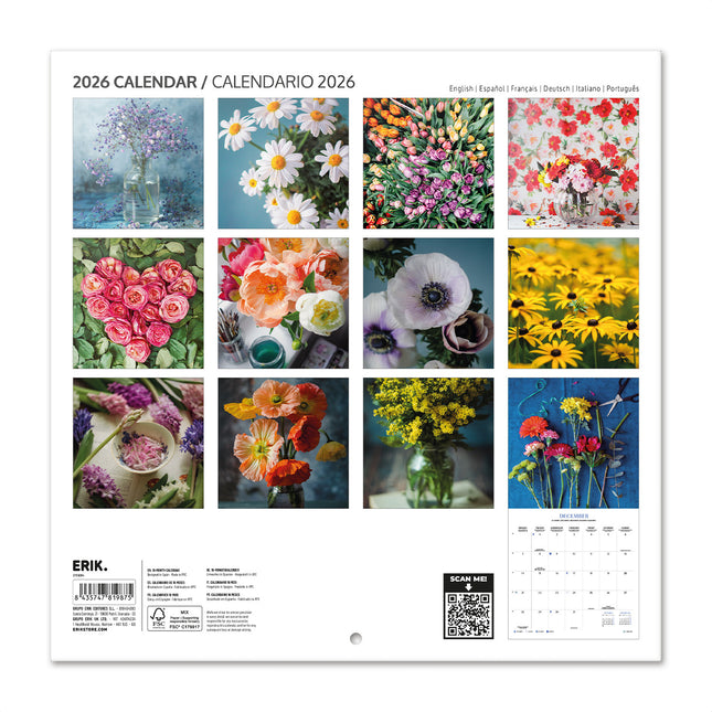 Grupo Bloemen Kalender 2026