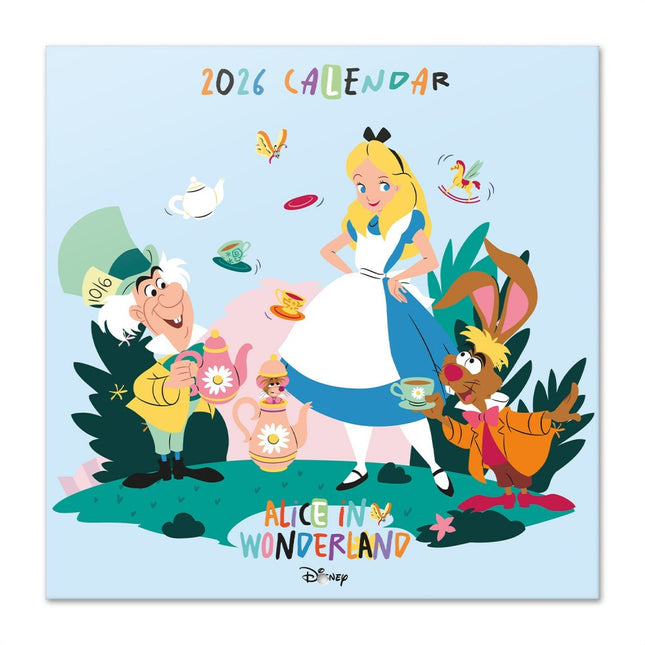 Grupo Disney Alice in Wonderland Kalender 2026