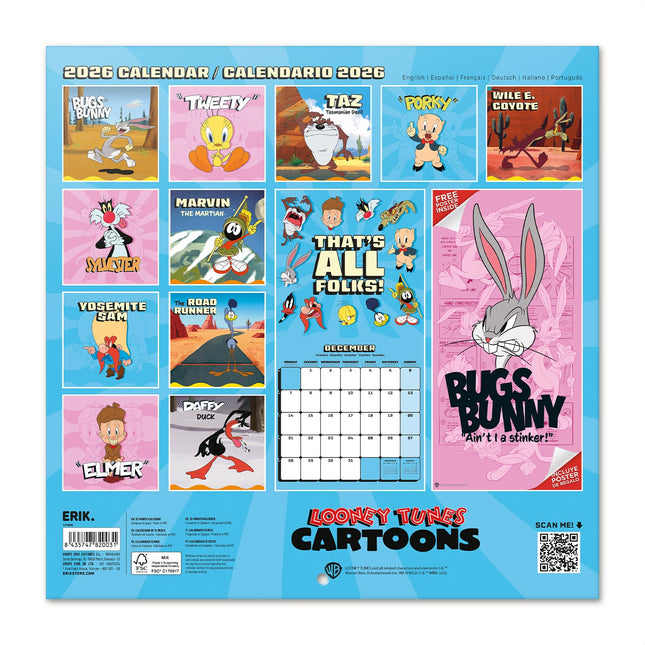 Grupo Looney Tunes Kalender 2026