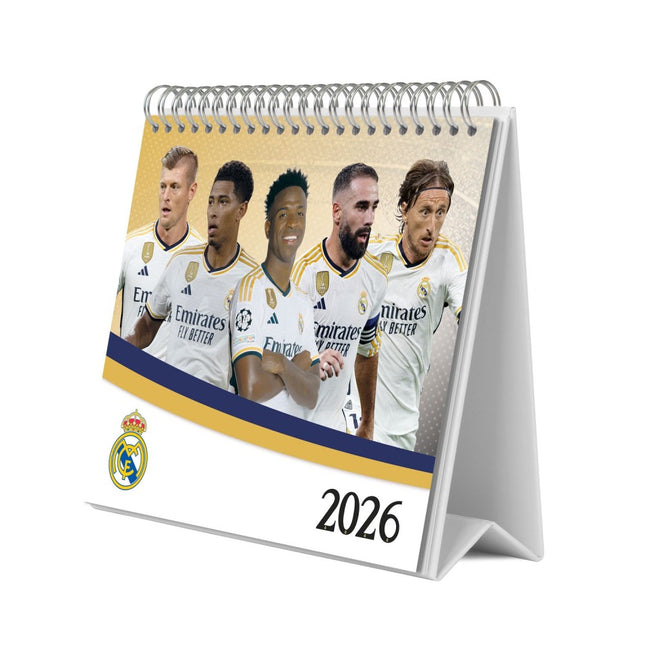 Grupo Real Madrid Desk Kalender 2026