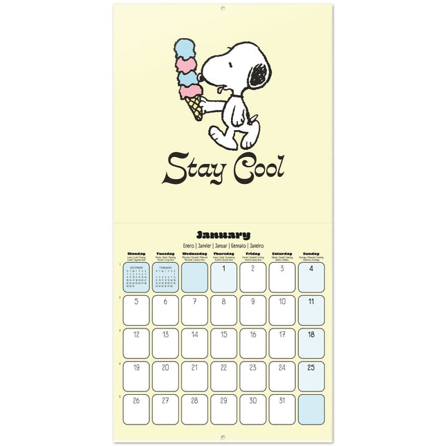 Grupo Snoopy Kalender 2026