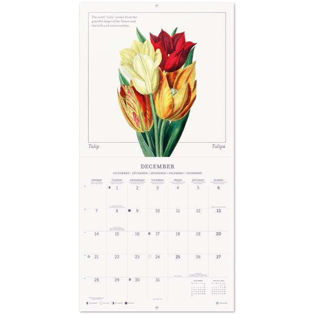 Grupo Vintage Bloemen Kalender 2026