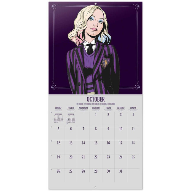 Grupo Wednesday Kalender 2026