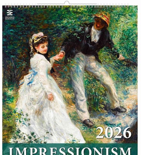 Helma Impressionism Kalender 2026