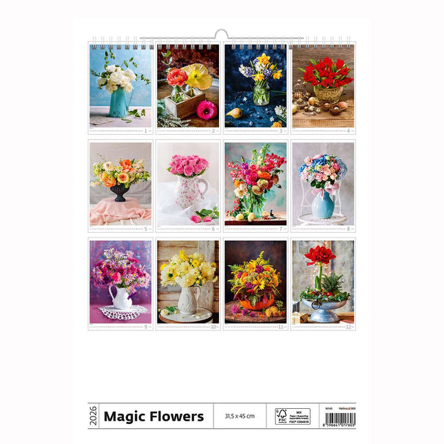 Helma Magische Bloemen Kalender 2026
