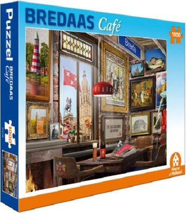 House of Holland Bredaas Café Puzzel 1000 Stukjes