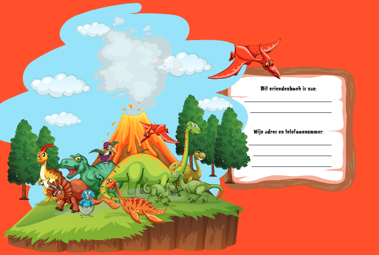 Inter-Stat Dino's Vriendenboekje