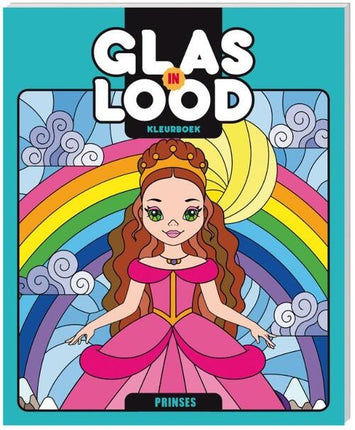 Inter-Stat Glas-in-lood kleurboek Prinses