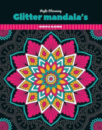 Inter-Stat Glitterkleurboek Mandala - Night Blooming