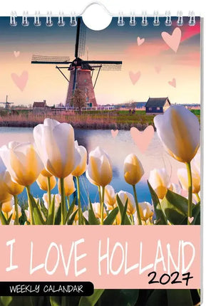 Inter-Stat I Love Holland Weekkalender 2027