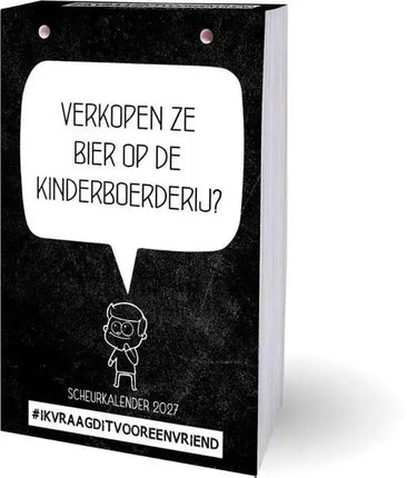 Inter-Stat Ik vraag dit voor een Vriend Scheurkalender 2027