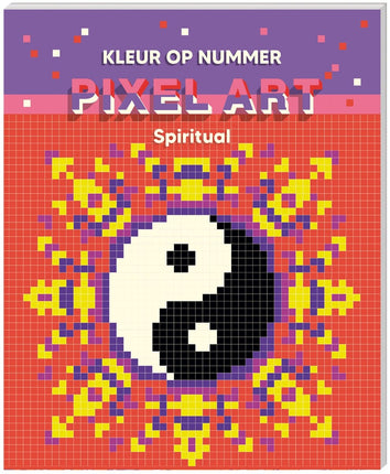 Inter-Stat Kleurenboek op nummer Pixel Art - Spiritual