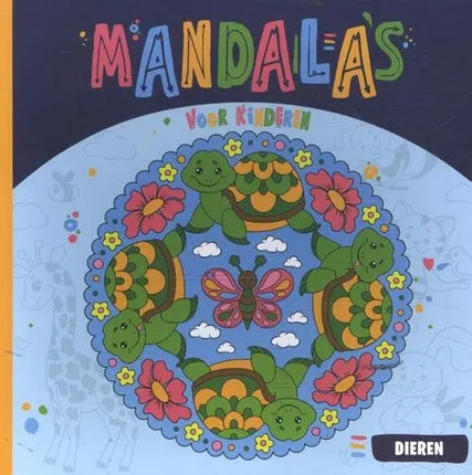 Inter-Stat Mandala's voor Kinderen Kleurboek Dieren