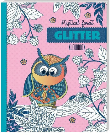 Inter-Stat Mystical Forest Glitter Kleurboek