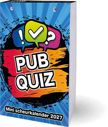 Inter-Stat Pub Quiz Mini Scheurkalender 2027