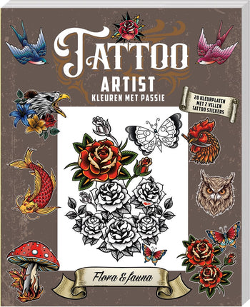 Inter-Stat Tattoo Artist Kleurboek