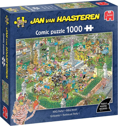 Jan van Haasteren Jan Van Haasteren - BBQ Feest! Puzzel 1000 stukjes