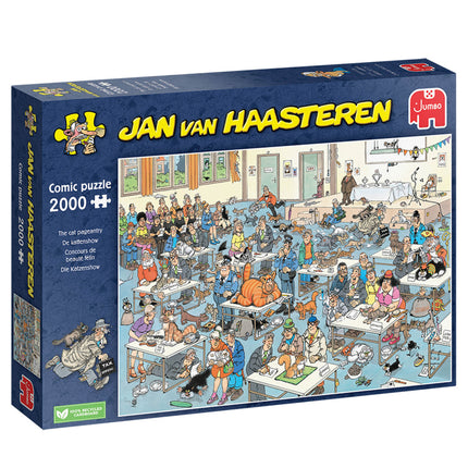 Jan van Haasteren Jan van Haasteren - De Kattenshow Puzzel 2000 Stukjes