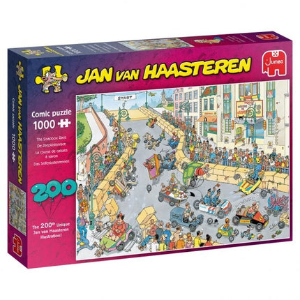 Jan van Haasteren Jan van Haasteren - De Zeepkistenrace Puzzel 1000 Stukjes