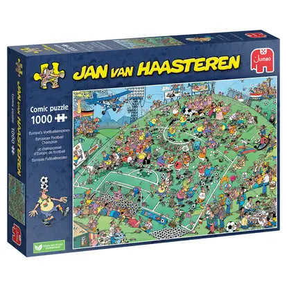 Jan van Haasteren Jan van Haasteren – Europa's Voetbalkampioen Puzzel 1000 Stukjes