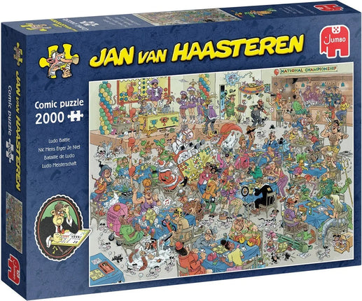 Jan van Haasteren Jan van Haasteren – NK Mens erger je Niet Puzzel 2000 Stukjes