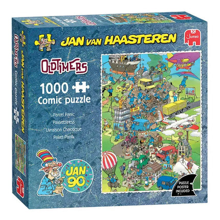 Jan van Haasteren Jan Van Haasteren - Pakketstress! Puzzel 1000 stukjes