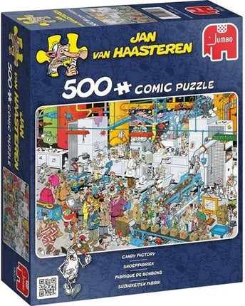 Jan van Haasteren Jan van Haasteren - Snoepfabriek Puzzel 500 Stukjes