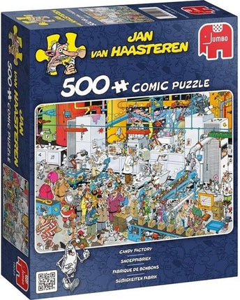 Jan van Haasteren Jan van Haasteren - Snoepfabriek Puzzel 500 Stukjes
