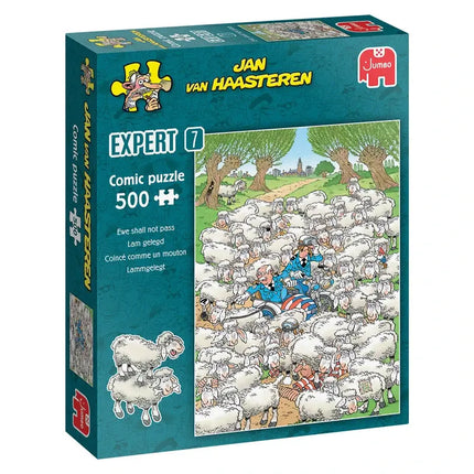 Jan van Haasteren Lam Gelegd - Jan van Haasteren Expert 7 Puzzel 500 Stukjes