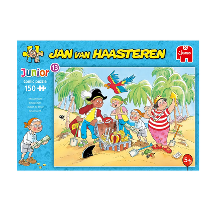 Jan van Haasteren Schatzoeken - Jan van Haasteren Junior Puzzel 150 Stukjes