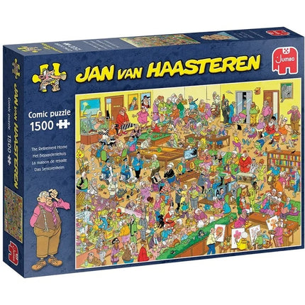 Jumbo Jan van Haasteren – Het Bejaardentehuis Puzzel 1500 Stukjes