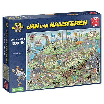 Jumbo Jan van Haasteren - Highland Games Puzzel 1000 Stukjes