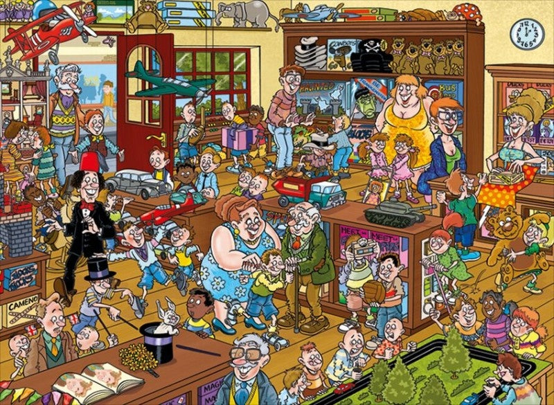 Jumbo Wasgij Destiny 20 De Speelgoedwinkel Puzzel 1000 stukjes